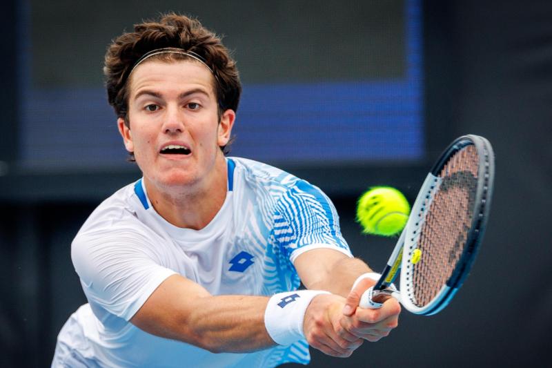 <p>Gilles-Arnaud Bailly in Melbourne in Aktion</p>
