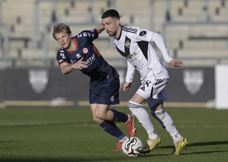 <p>Angreifer Kikas stand erneut in der Eupener Startelf.</p>