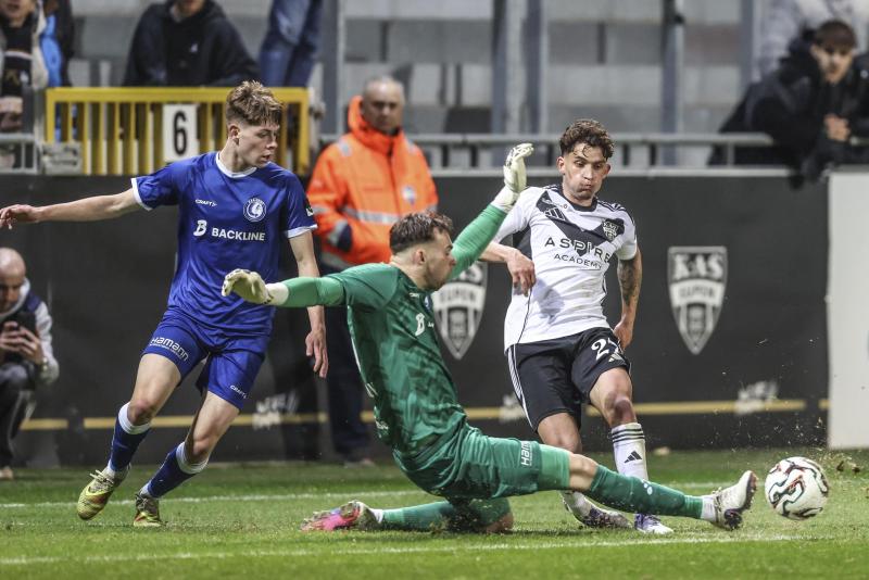 <p>Die AS Eupen hatte gegen Jong Gent praktisch alles im Griff.</p>