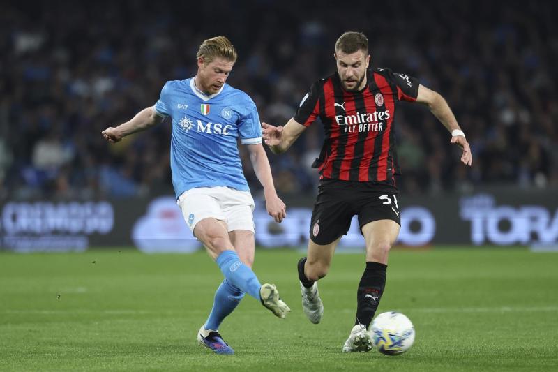 <p>Beim 1:0-Sieg gegen den AC Milan stand Kevin De Bruyne 85 Minuten lang auf dem Platz.</p>