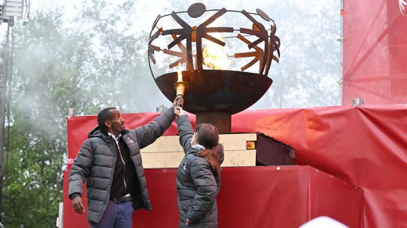 <p>Mit dem Entzünden des Olympischen Feuers wurden die 42. Nationalen Spiele von Special Olympics Belgium in Malmedy offiziell eröffnet.</p>