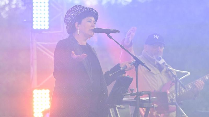 <p>Musikalisches Rahmenprogramm während der Eröffnung der Nationalen Special Olympics in Malmedy</p>