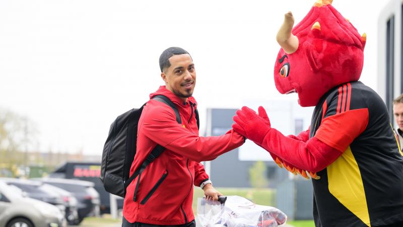 <p>Kapitän Youri Tielemans führt die Roten Teufel bei der WM an.</p>