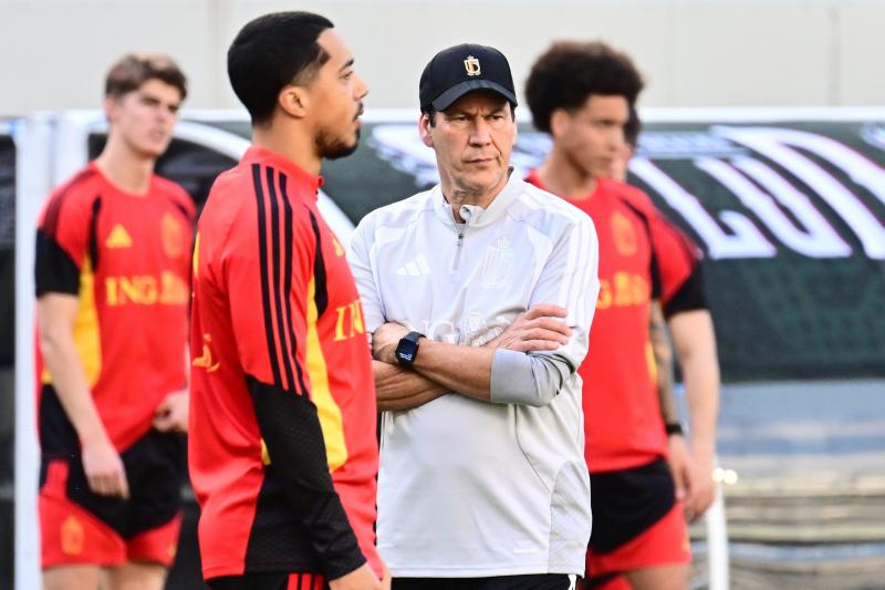 <p>Nationaltrainer Rudi Garcia gab am Freitag seinen 26-köpfigen Kader für die WM bekannt.</p>
