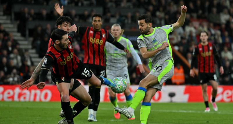 <p>Manchester City kam am Dienstagabend nicht über ein 1:1 in Bournemouth hinaus.</p>