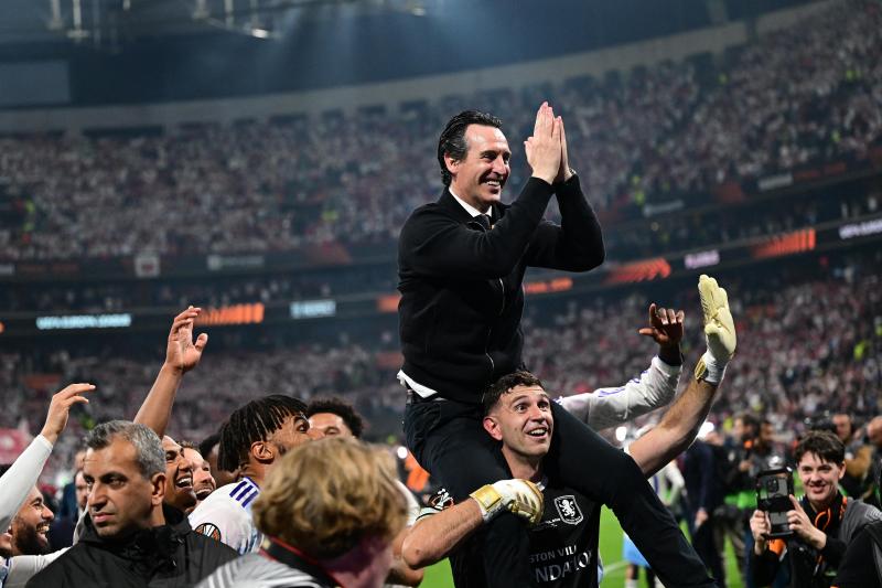 <p>Zum fünften Mal gewinnt Unai Emery die Europa League.</p>