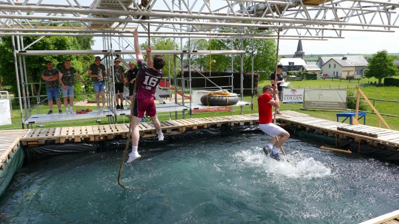 <p>Die Pool-Spiele durften natürlich nicht fehlen.</p>