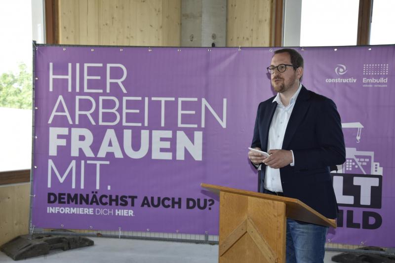 <p>Beschäftigungsminister Jérôme Franssen</p>