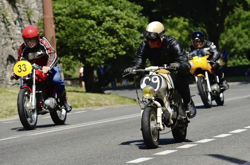 <p>Bergamo Historic Grand Prix mit der René Opsomer (Nr. 69) in Aktion</p>