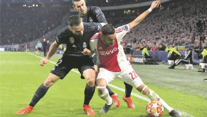 <p>Torschütze Vertonghen und Tottenham mit einem Bein im Viertelfinale – Ajax unterliegt Courtois und Co.</p>
