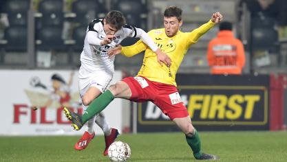 <p>Die AS Eupen startet beim KV Oostende in die Play-off 2.</p>