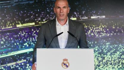 <p>„Ich habe auf mein Herz gehört“, so Zidane bei seiner Vorstellung.</p>