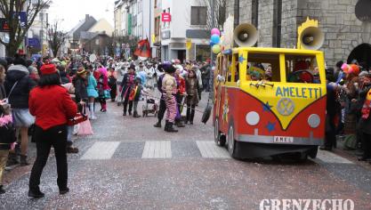 <p>Karnevalszug am Sonntag in St.Vith</p>
