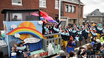 <p>Karnevalszug am Sonntag in Raeren</p>
