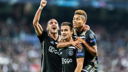 <p>Ajax Amsterdam steht im Viertelfinale der Champions League.</p>