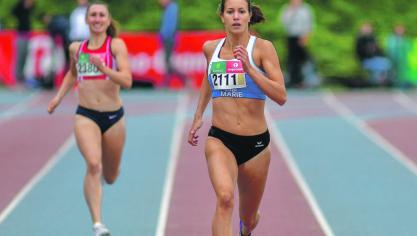 <p>Kam in die Auswahl der Expertenjury: Mittelstreckenläuferin Marie Fickers.</p>