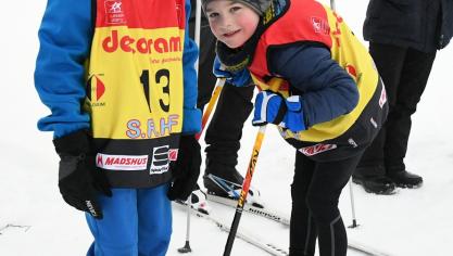 <p>Belgische Meisterschaft im Ski-Langlauf (Kurzdistanz) in Elsenborn</p>
