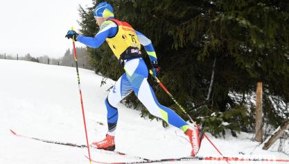 <p>Belgische Meisterschaft im Ski-Langlauf (Kurzdistanz) in Elsenborn</p>

