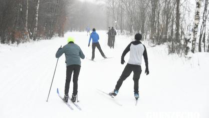 <p>Wintersportfans auf Baraque Michel und in Elsenborn</p>
