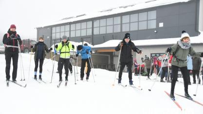 <p>Wintersportfans auf Baraque Michel und in Elsenborn</p>
