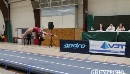 <p>Tumbling-Turnen in Raeren</p>
