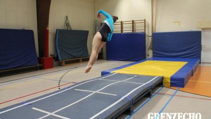 <p>Tumbling-Turnen in Raeren</p>

