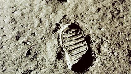 <p>Die Fußspuren von Armstrong &amp; Co. finden sich auch heute noch auf dem Mond.</p>