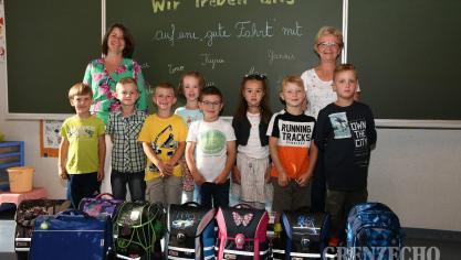 <p>Erster Schultag in Mürringen</p>
