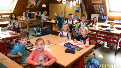 <p>Erster Schultag in Heppenbach</p>
