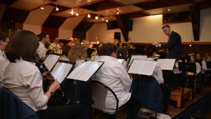 <p>Der Ameler Musikverein zeigte eine tolle Leistung im Saal Peters.</p>