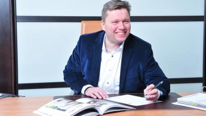 <p>Steht für das Familienunternehmen: Grégory Karlowski ist Inhaber und Geschäftsführer von Cook-Art Eupen.</p>