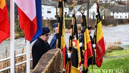 <p>Ardennenoffensive: Denkmaleinweihung in Schönberg</p>
