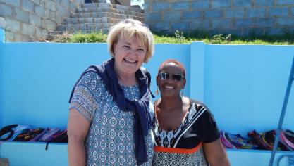 <p>Gisela Hezel will den Kindern im Township eine Chance geben.</p>