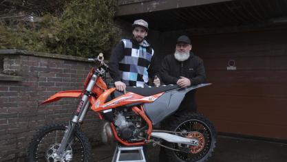 <p>Alain Voermans und sein Vater Jack sehen der Saison 2020 zuversichtlich entgegen.</p>