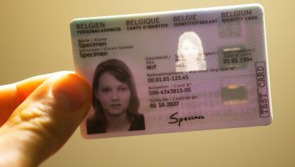 <p>Die Vorderseite der neuen eID.</p>