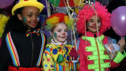<p>Trotz der regnerischen Witterung herrschte beim Kinderzug, dem traditionellen Auftakt des Malmedyer Karnevals, gut Laune.</p>