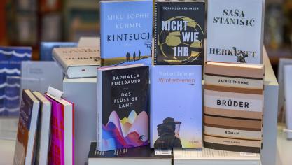 <p>Sechs Titel standen auf der Shortlist für den Deutschen Buchpreis 2019, darunter auch „Winterbienen“.</p>
