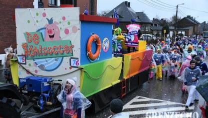 <p>Karnevalszug in Raeren am Karnevalssonntag</p>
