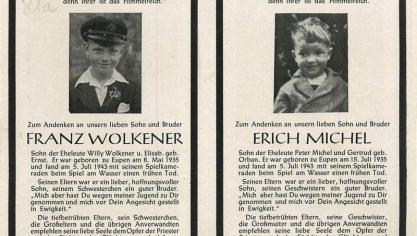 <p>Früher gaben Totenzettel viel über die Persönlichkeit der Verstorbenen preis.</p>