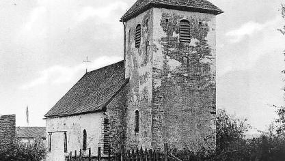 <p>Diese historische Aufnahme der Kapelle entstand etwa im Jahr 1920.</p>