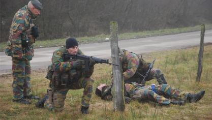<p>Angehende Unteroffiziere erhalten nächste Woche in Elsenborn eine taktische Ausbildung.</p>