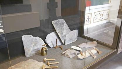 <p>Im Malmundariaum erhalten die Besucher einen Überblick über den Schieferabbau in der Wallonie.</p>