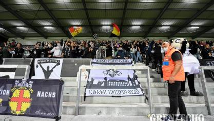 <p>Fans und Sieg: AS Eupen - AA Gent</p>

