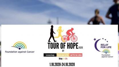<p>Die Stiftung gegen Krebs organisiert landesweit den „Tour of Hope“</p>
