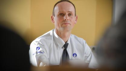 <p>Kommissar Johannes Cremer arbeitet seit 2006 für die Polizeizone Eifel.</p>