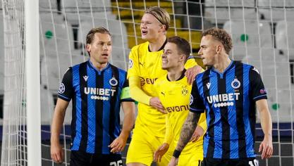 <p>Nationalspieler Thorgan Hazard brachte Dortmund in Führung.</p>