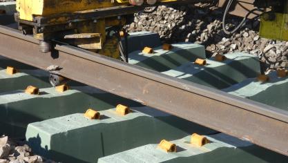 <p>Die ersten Schwellen wurden in der Provinz Antwerpen verlegt.</p>