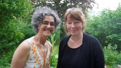 <p>Catharina Gadelha und Ania Michaelis: die neuen künstlerischen Leiter der Agora.</p>