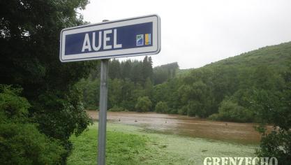 <p>Hochwasser im Ourtal</p>

