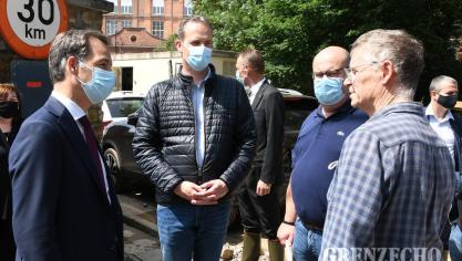 <p>Premierminister Alexander De Croo besucht Eupen</p>
